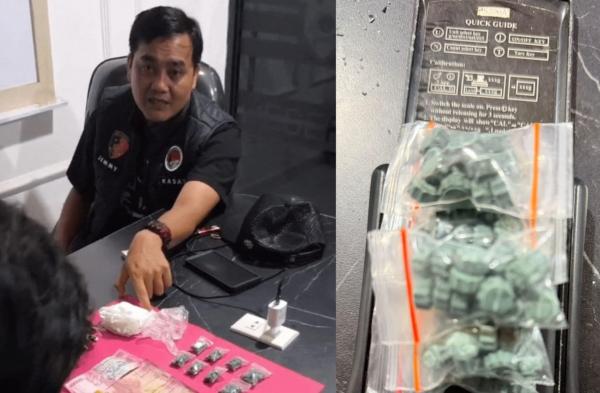 Ringkus Pengedar Lewat Undercoverbuy, Porles Musi Rawas Sita 150 Pil Ekstasi Logo Mahkota