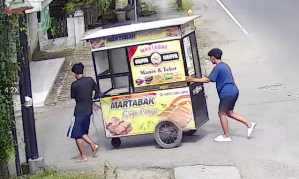 Sempat Viral! 2 Pelaku Pencurian Gerobak di Ponorogo Ditangkap, Begini Modusnya