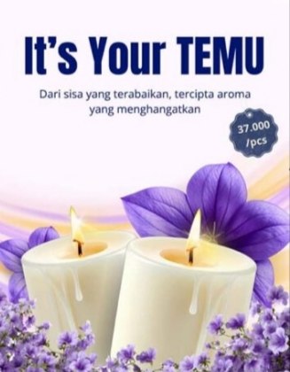 Mahasiswa IPB University Sulap Limbah Minyak Jelantah Jadi Lilin Aroma Mewah
