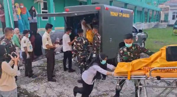 Proses Identifikasi, 16 Jenazah Korban Bus ALS dan Truk BBM Dibawa ke RS Bhayangkara Palembang