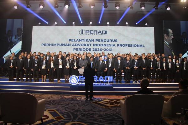 PERADI Profesional Dikukuhkan, Usung Standar Baru Profesi Advokat di Era Hukum Modern