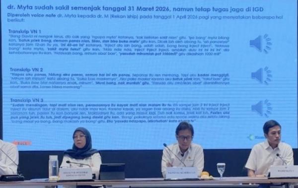 Isi Voice Note Terakhir dr Myta sebelum Meninggal: Aku Mau Minta Tolong