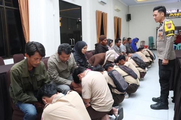 Perusakan Salah Satu SMK di Kebumen,  22 Pelajar Ditangkap Polisi Untuk Dibina