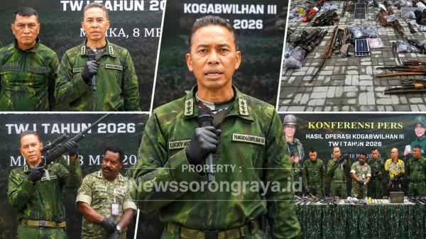 Kogabwilhan III Lumpuhkan 12 Tokoh OPM, Operasi TNI di Papua Masif Sepanjang Triwulan I 2026