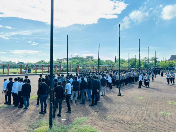 Kantor DPRD Gowa Dijaga Ketat, Polisi Beri Pengamanan Berlapis Aksi Unjuk Rasa