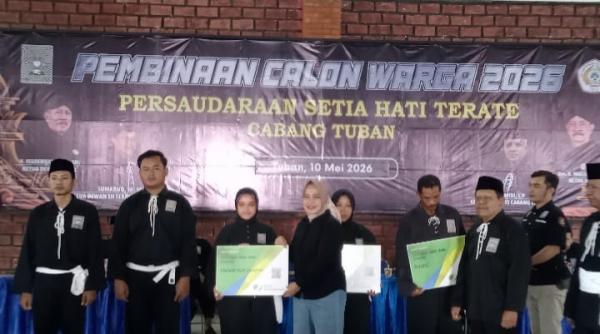 Seribu Lebih Calon Warga SH Terate Cabang Tuban Terlindungi Asuransi BPJS Ketenagakerjaan