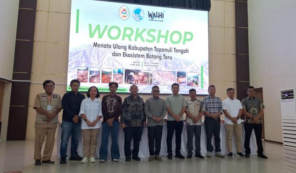 Pasca Bencana Ekologis, Tapteng Gelar Workshop Menata Ulang Demi Hindari Kuburan Massal