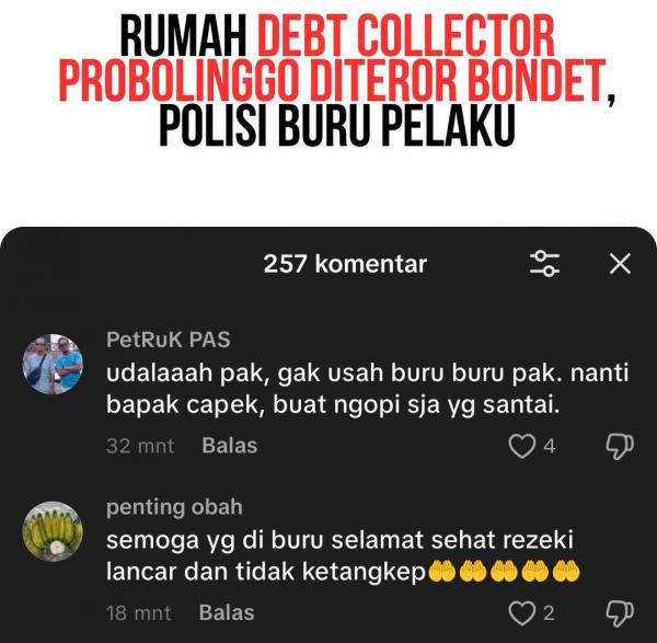 Kasus Bondet Rumah Debt Collector Probolinggo Jadi Viral, Netizen Justru Bersimpati ke Pelaku