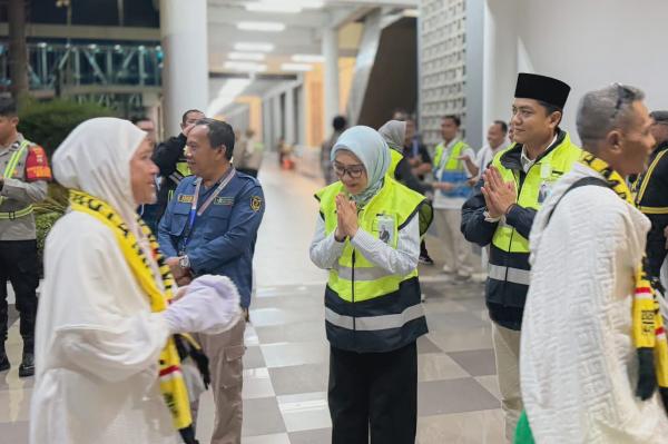 BIZAM Tuntaskan Keberangkatan 15 Kloter 5862 Jemaah Haji NTB ke Makkah, Ramah Lansia dan Disabilitas