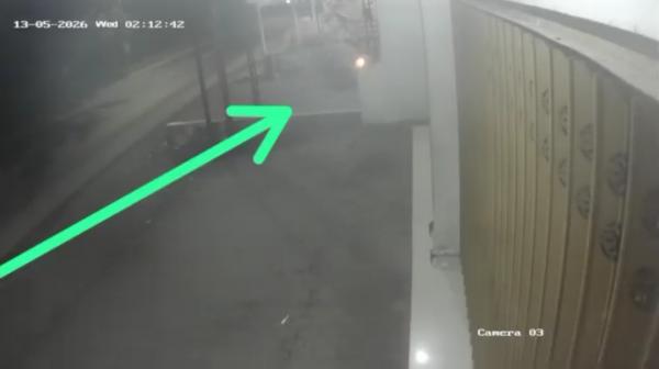 Toko Kelontong di Jombang Diduga Dibakar OTK, Terekam CCTV Sebelum Kebakaran