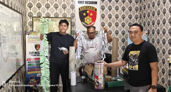 Terungkap dari Kasus Teror Petasan, Polisi Ringkus Pemuda Pembuat Bahan Peledak di Kraksaan
