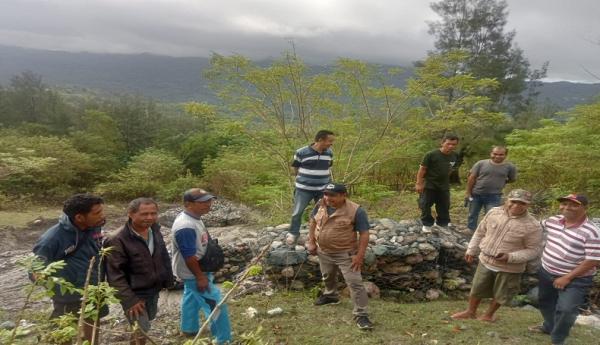 Pasca Bencana Longor di Batnes, BPBD TTU Turun Tinjau Lokasi Terdampak