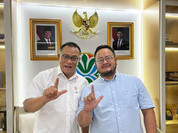 Menteri LH dan Kreator Konten Jabar Bahas Kolaborasi Penanganan Isu Lingkungan