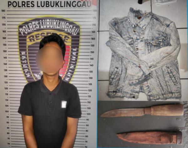 Usai Tusuk Kepala dan Punggung Penjaga Pasar Inpres Lubuklinggau, Pelaku Langsung Serahkan Diri