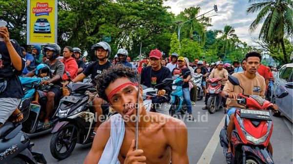 Long March Ribuan Warga Maluku di Kota Sorong Peringati Hari Pattimura ke-209