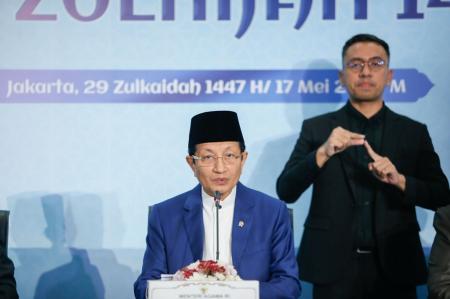 Pemerintah Tetapkan Iduladha 2026 Jatuh 27 Mei, Muhammadiyah dan NU Rayakan Bersamaan