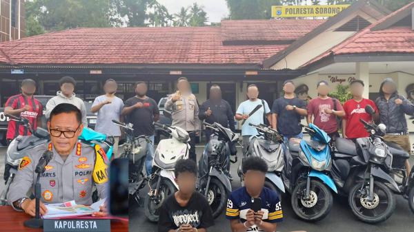 Dua Pelaku Kejahatan Jalanan Dibekuk, Kapolresta Sorong: Tak Ada Ruang Bagi Pelaku Kriminal