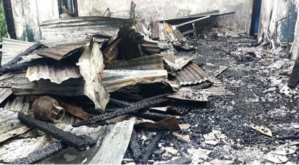 Kantor Pekon Sridadi Tanggamus Ludes Terbakar, Kerugian Rp500 Juta