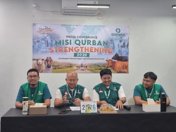 Qudwah Indonesia Luncurkan Qurban Strengthening 2026, Distribusi Tembus Gaza hingga Afrika