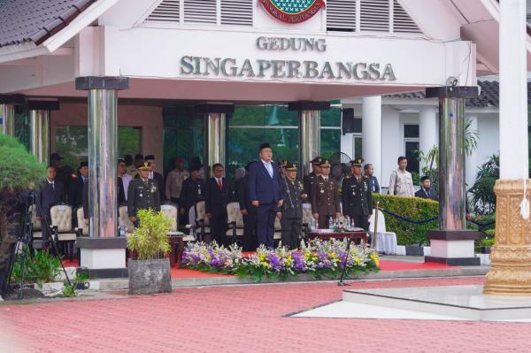Harkitnas di Karawang, Wabup Maslani Soroti Tantangan Kedaulatan Informasi di Era Digital