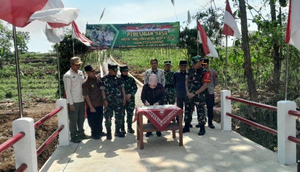 Bupati Sukoharjo Resmikan Jembatan Genengsari, Tandai Penutupan TMMD Sengkuyung II 2026