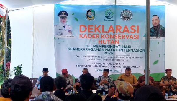 Ribuan Bibit Ditanam di Banyuwangi, Perhutani Ingatkan Bahaya Alih Fungsi Hutan