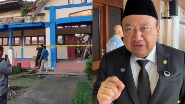 Tiga Siswa Terluka, DPR RI Minta Kemendikdasmen Segera Bangun Ulang Gedung SMA 7 Mataram yang Ambruk