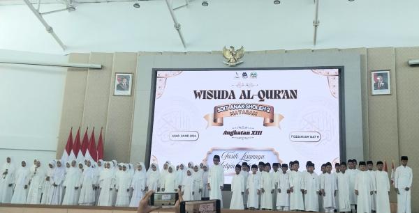Wisuda Al-Quran 87 Siswa SDIT Anak Soleh 2 Mataram Berlangsung Haru, Cetak Generasi Rabbani