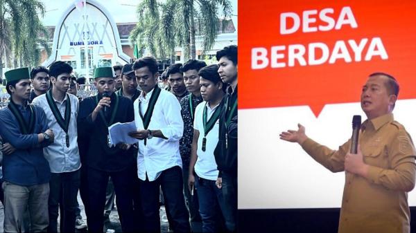 HMI Demo Gubernur NTB, Kritik Kebijakan soal Desa Berdaya dan Banyaknya Pungutan di Sekolah