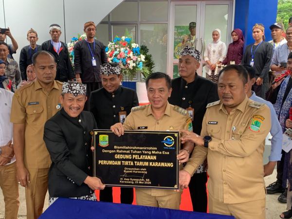 Momentum HUT ke-39 Perumdam Tirta Tarum, Laba Tembus Rp17,2 Miliar dan Bakal Perluas SPAM
