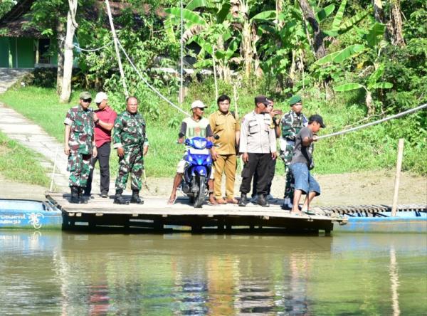 Buka Akses Desa, Dandim Grobogan Tinjau Rencana Pembangunan Dua Jembatan Perintis Garuda