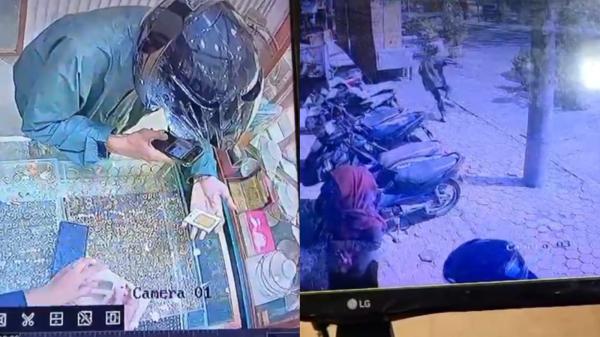 Toko Emas di Katamso Dirampok, Dua Keping Antam Senilai Rp400 Juta Raib Digondol Pria Bermasker