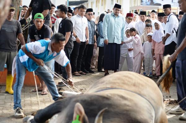 Bobby Nasution Salat Iduladha 1447 H Bersama Ribuan Warga di Binjai