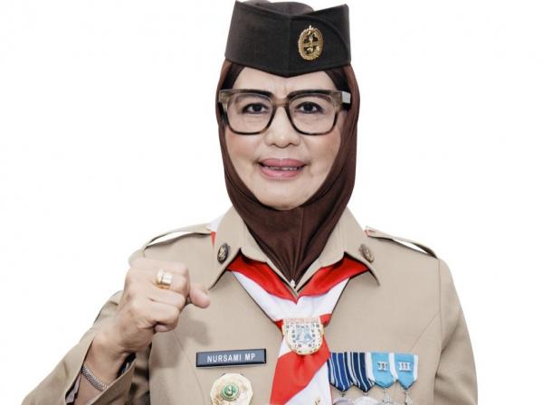 Didukung Pengalaman Panjang di Pramuka, Hj. Andi Nursami Siap Maju di Muscab Kwarcab