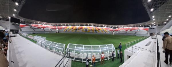 Viral Pelari Masuk Stadion Teladan, Disperkimcikataru: Berizin PSSI