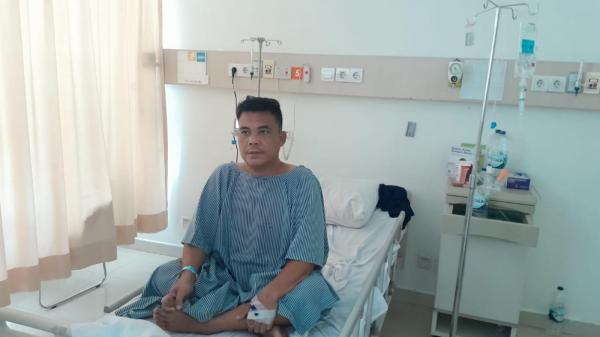 Dibantu Sahroni, Satpam Korban Begal Sadis Medan Berangsur Pulih