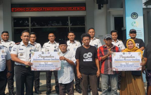 Iduladha 2026, Lapas Cikarang Terima 16 Hewan Kurban dan Bagikan 190 Paket Daging