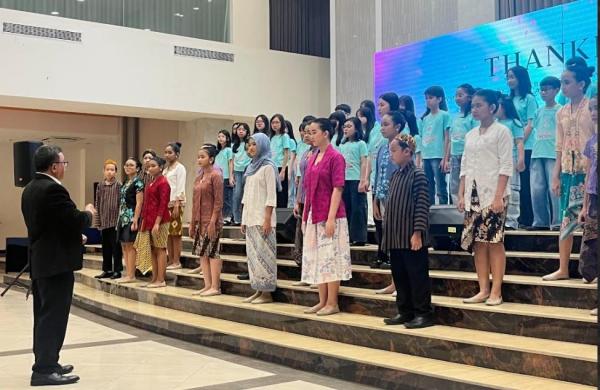 Choir Recital di Surabaya Ajarkan Anak Berani dan Tidak Mudah Menyerah
