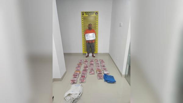 Jemput Sabu 30 Kg dari Malaysia, Pria 54 Tahun Ini Diringkus di Perairan Asahan
