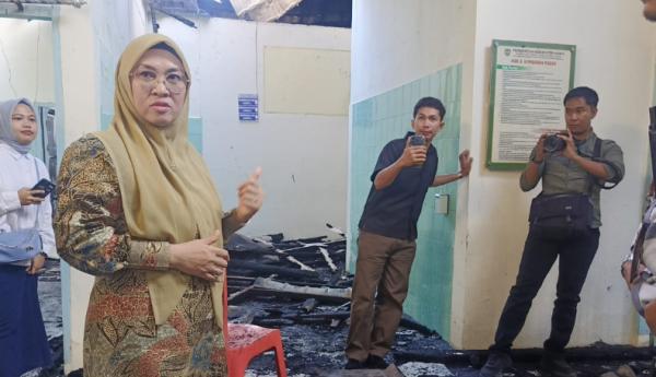Cek Dampak Kebakaran RSUD Syekh Yusuf, Bupati Husniah Pastikan Perbaikan Fasilitas Segera Dilakukan