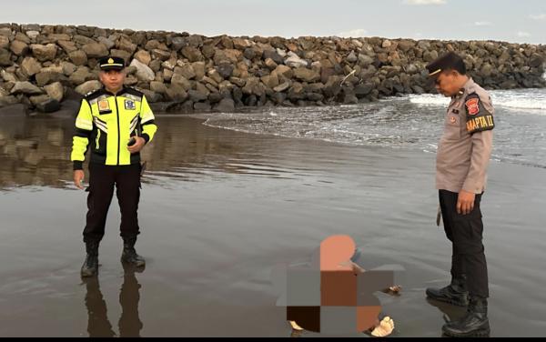Geger! Jasad Perempuan Ditemukan Terdampar di Muara Tagog Pangandaran