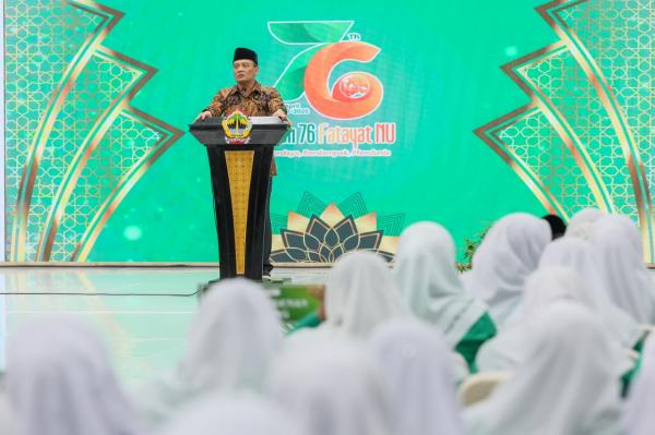 Gubernur Jateng Ajak Fatayat NU Jaga Pesantren dari Jerat Kekerasan: Kita Harus Saling Asah dan Asuh