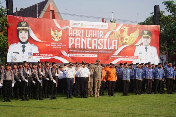 Peringatan Hari Lahir Pancasila 2026 di Mojokerto, Teguhkan Semangat Persatuan dan Perdamaian