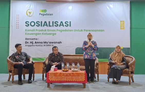 Investasi Emas Masuk Desa, Pegadaian Bekali Muslimat NU Tuban Cara Kelola Keuangan dengan Baik