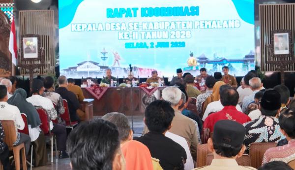Jelang Pilkades Serentak 2026, Pemkab Pemalang Gelar Rakor Kades II