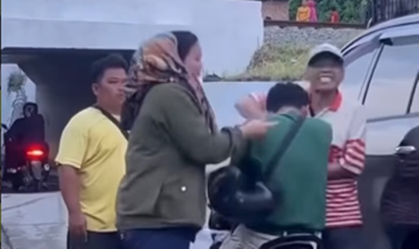 Viral! Wanita Hamil Muda Ditendang di Terowongan Tembung, Dua Pelaku Diciduk Polisi