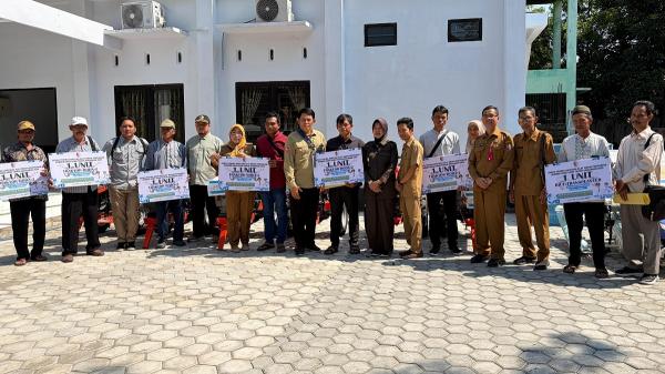 Delapan Poktan dan Gapoktan di Bojonegoro dapat Bantuan Alsintan, Berikut Data Para Penerimanya