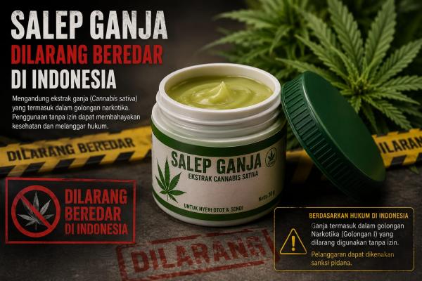 Salep Ganja dari Thailand Masuk Jateng, Dibeli Rp800 Ribu Lewat Marketplace