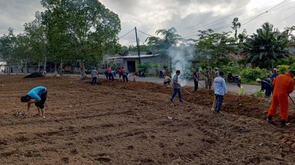 Ubah Lahan Tidur Jadi Kebun Produktif, Lapas Pangkalpinang Gandeng Warga Tuatunu