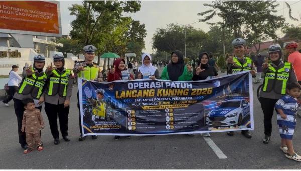 Bersiap, Polresta Pekanbaru Gelar Operasi Patuh Mulai Besok, Ini 10 Sasaran Utamanya